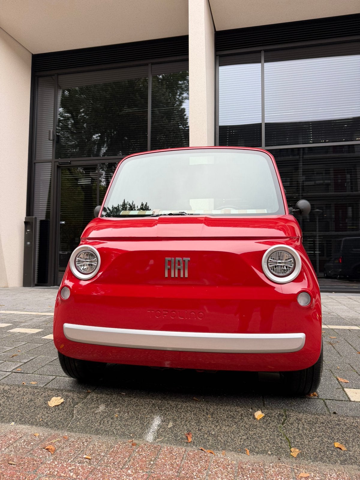 Unieke Fiat Topolino in prachtige rode uitvoering, Ophalen, Zo goed als nieuw, 46 km of meer, 16 km/u of meer