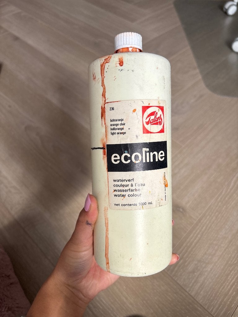 Talens ecoline lichtoranje, Ophalen of Verzenden, Gebruikt, Overige typen
