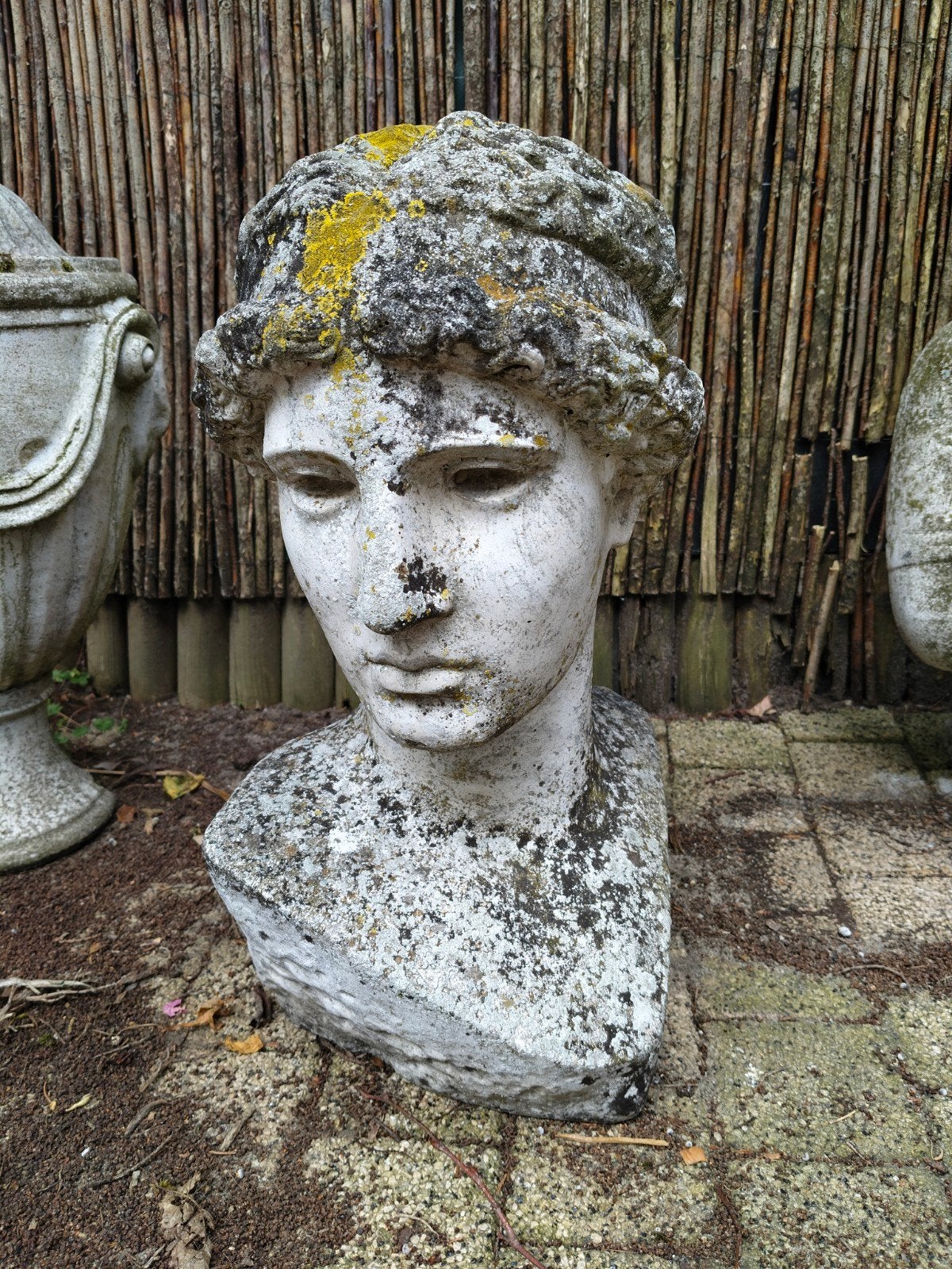 Mooi tuinbeeld - Romeinse buste, Tuin en Terras, Ophalen, Mensenbeeld