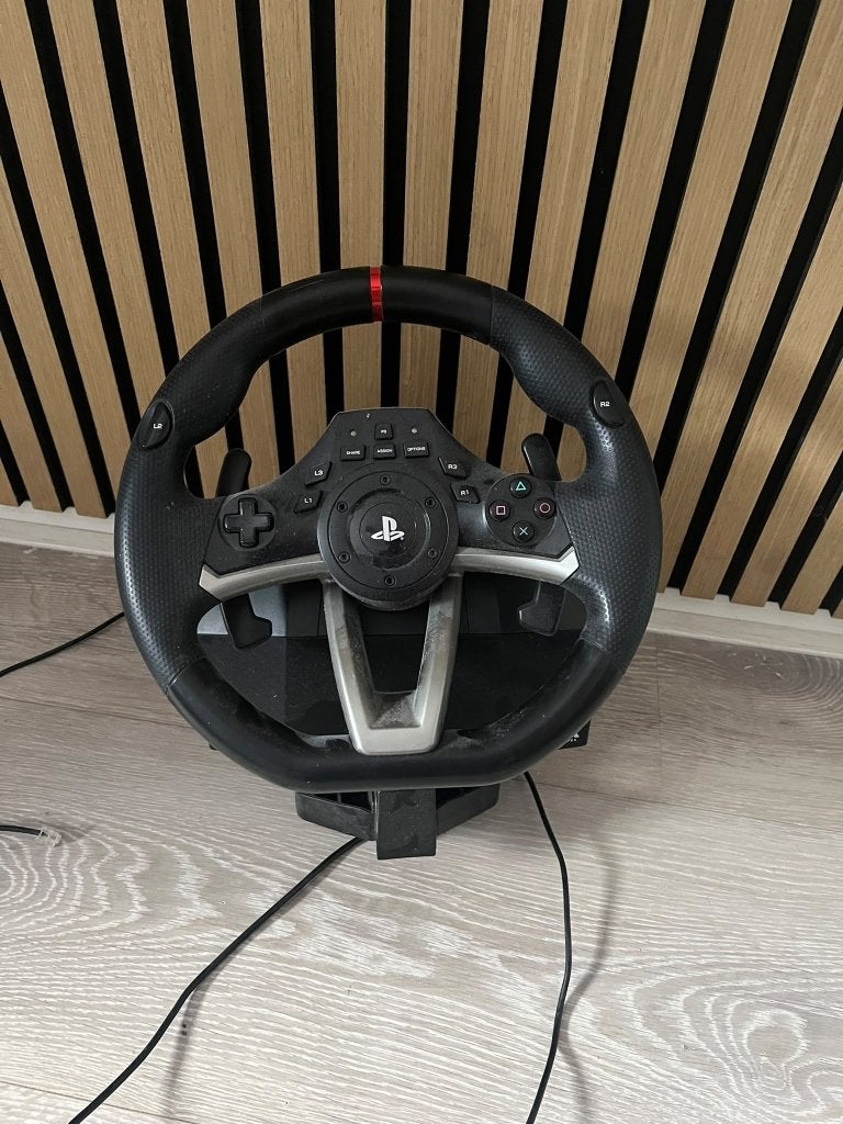 Race stuur, Ophalen of Verzenden, Gebruikt, Stuur of Pedalen, PlayStation 1