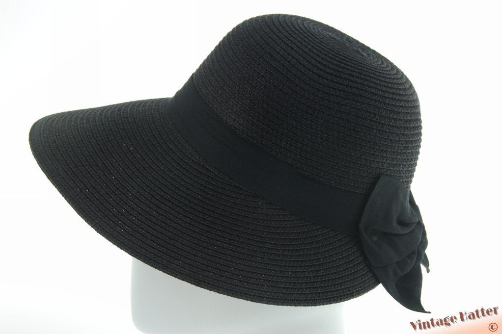 Dames zomer visor hoed Mlle Citron zwart papiermix 54-57 new, Kleding | Dames, Hoed, Mademoiselle Citron, Nieuw, One size fits all