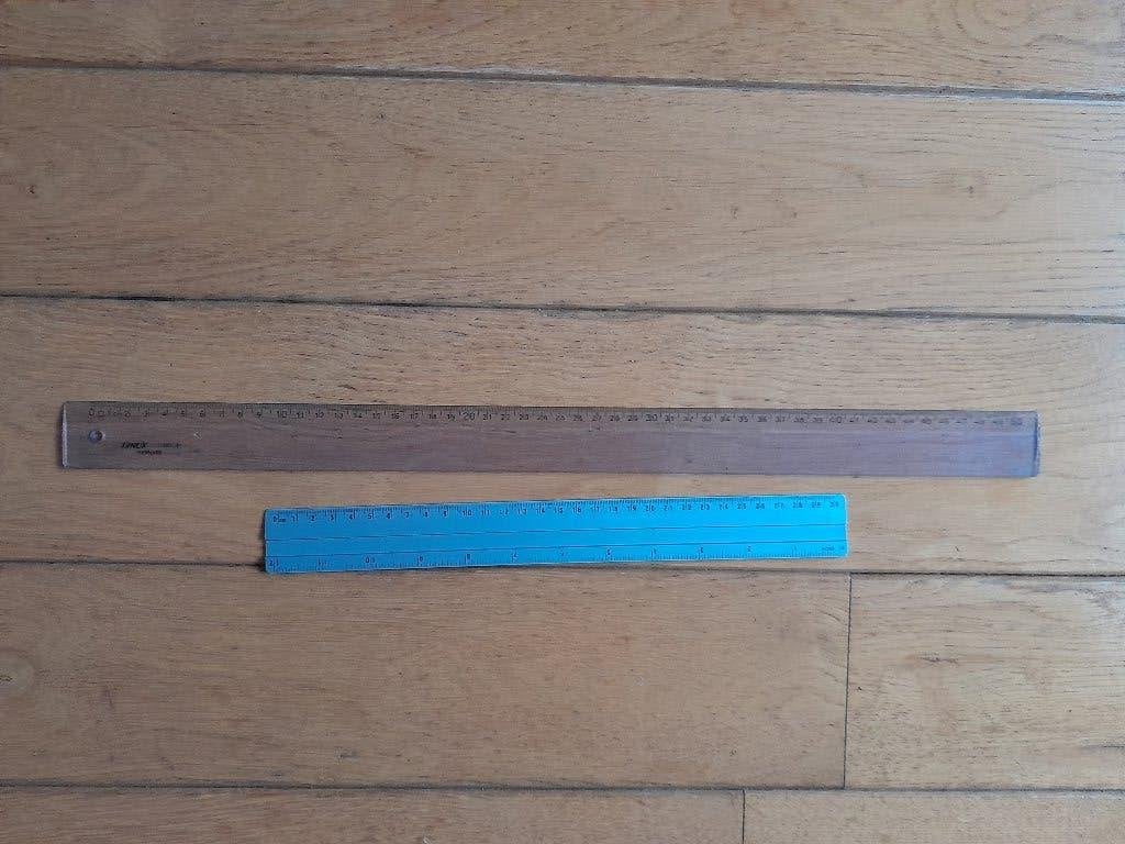 liniaal linialen 30 of 50 cm, Ophalen of Verzenden, Overige typen