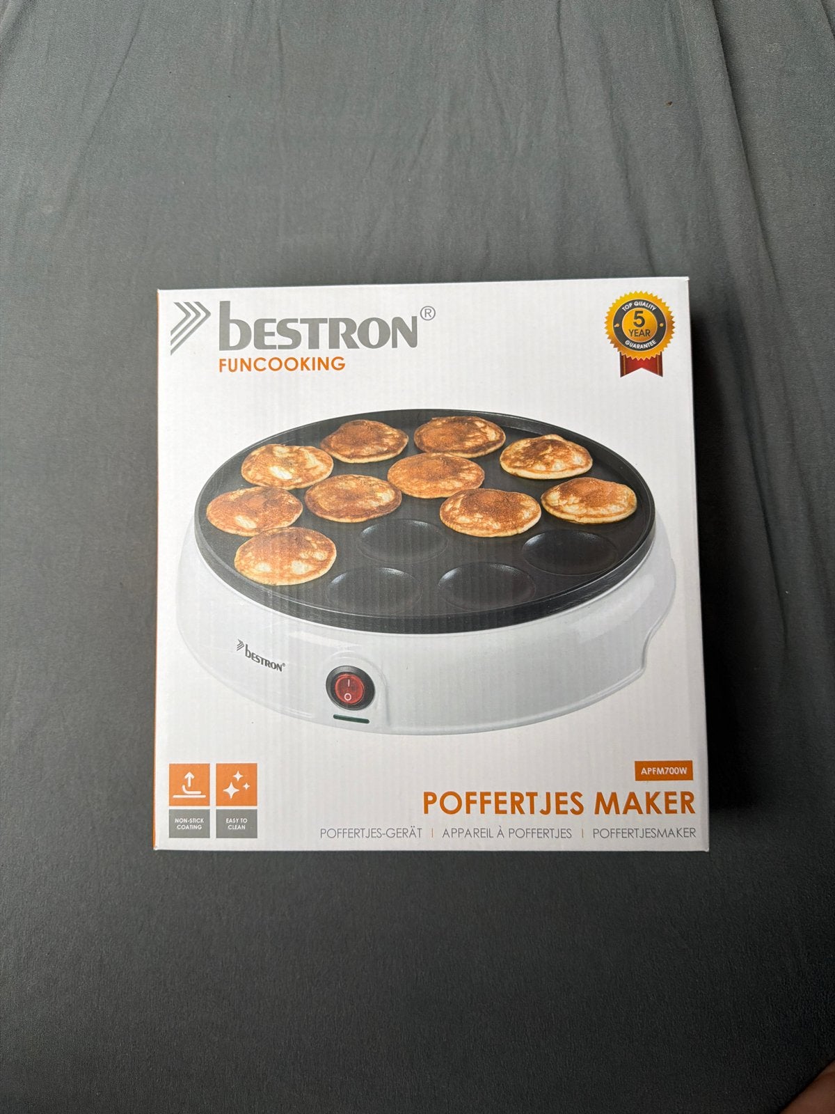 Nieuwe Bestron Poffertjes Maker - Perfect voor thuis!, Ophalen of Verzenden, Nieuw