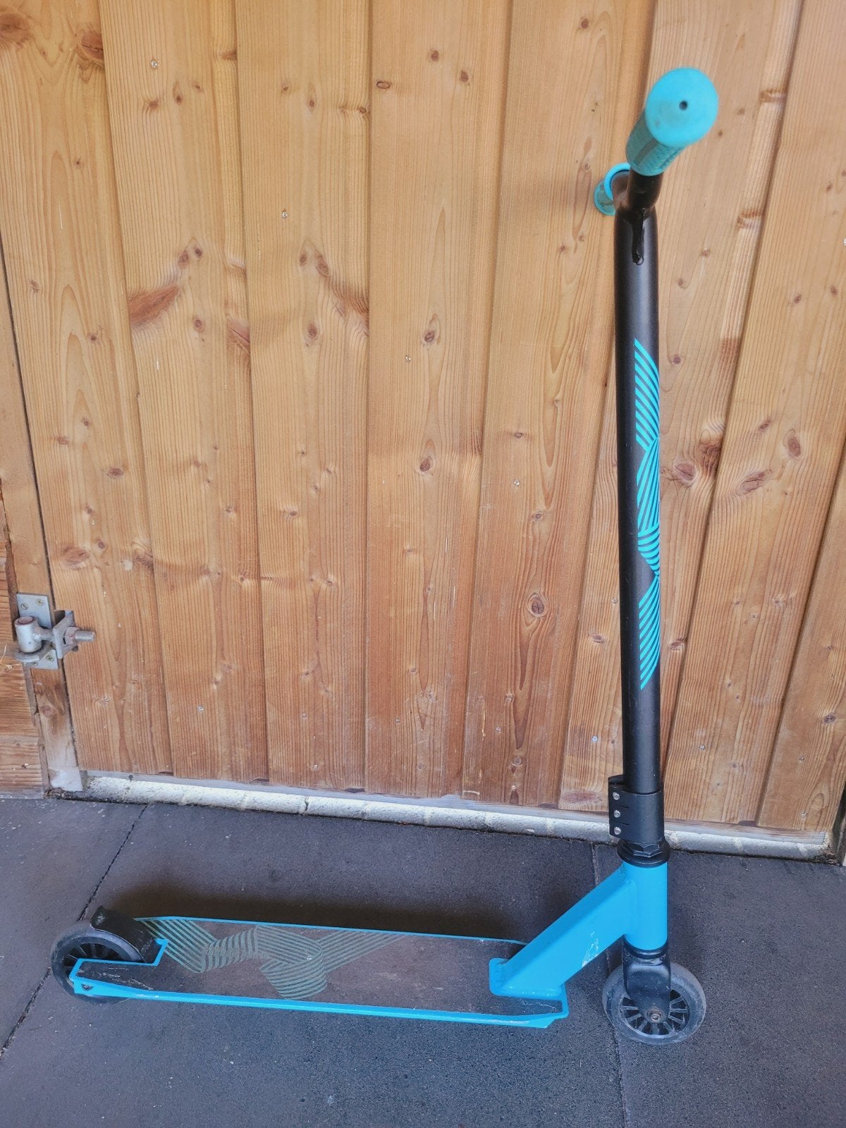 Black Dragon Road Rage stuntstep blauw, Fietsen en Brommers, Steps, Gebruikt, Gewone step, Ophalen