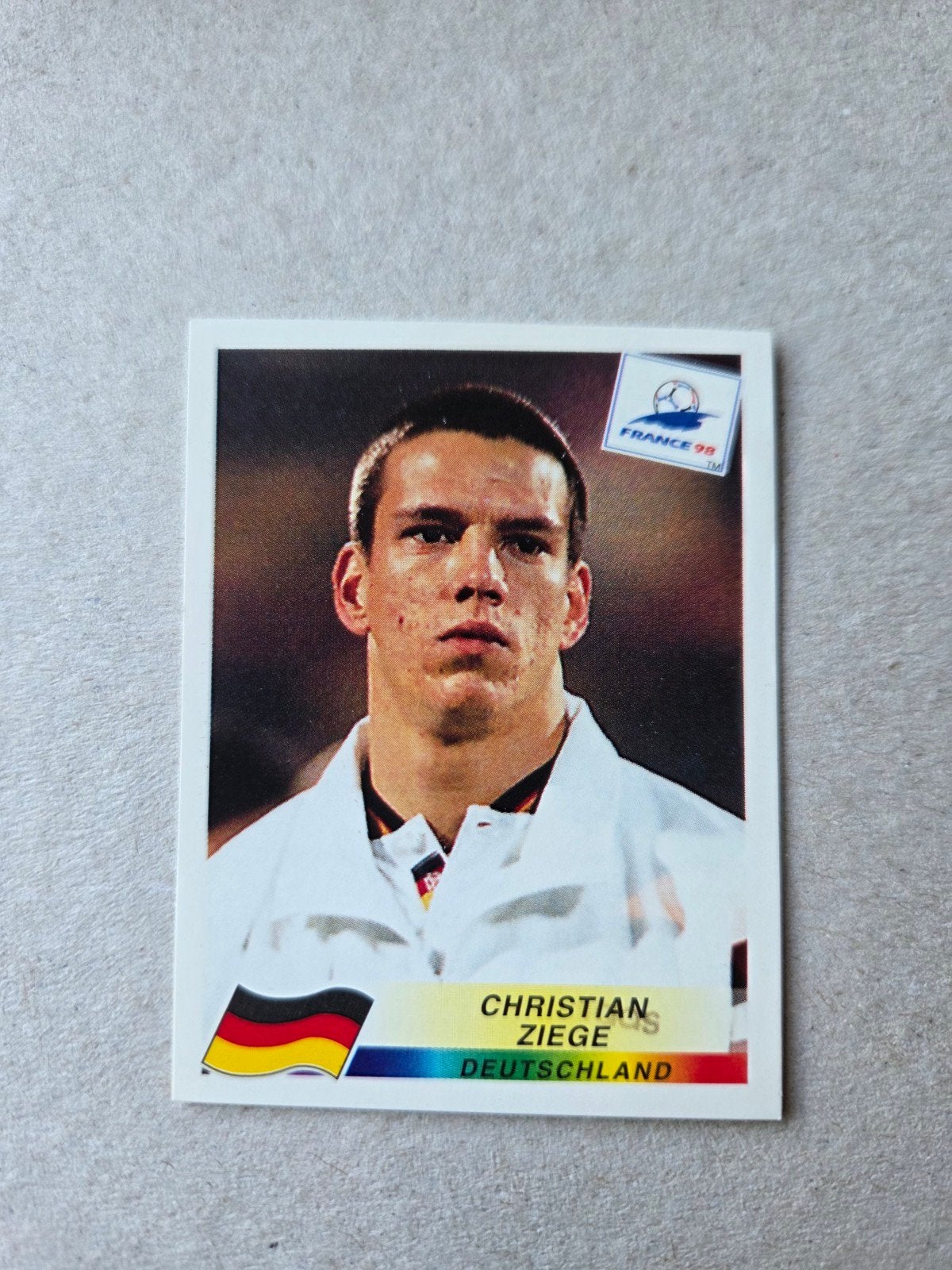 Panini WK 98, Verzamelen, Ophalen of Verzenden, Zo goed als nieuw, Buitenlandse clubs, Poster, Plaatje of Sticker