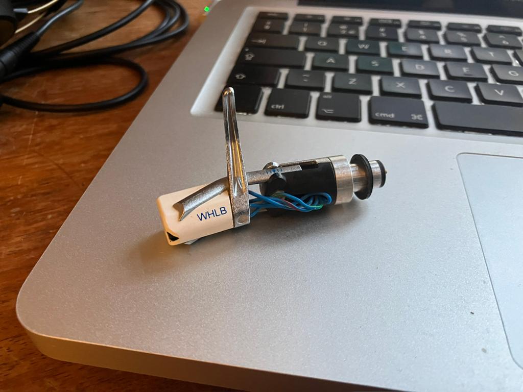 Shure WHLB White Label Headshell - Element met nieuwe naald, Ophalen of Verzenden, Zo goed als nieuw, Platenspeler-onderdeel, Overige merken