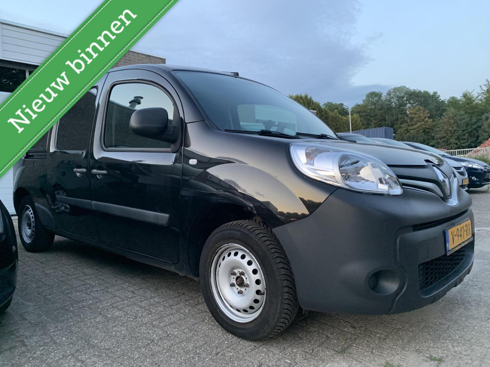 Renault Kangoo bestel 1.5 dCi Luxe Maxi L2 1ste Eig Navi Air, Auto's, Bestelauto's, Stof, Gebruikt, 4 cilinders, 715 kg
