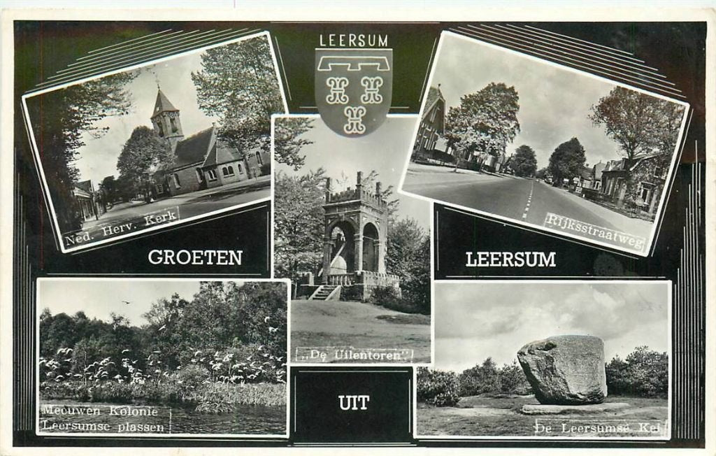 388-480-033 Leersum, Verzenden, Voor 1920, Utrecht