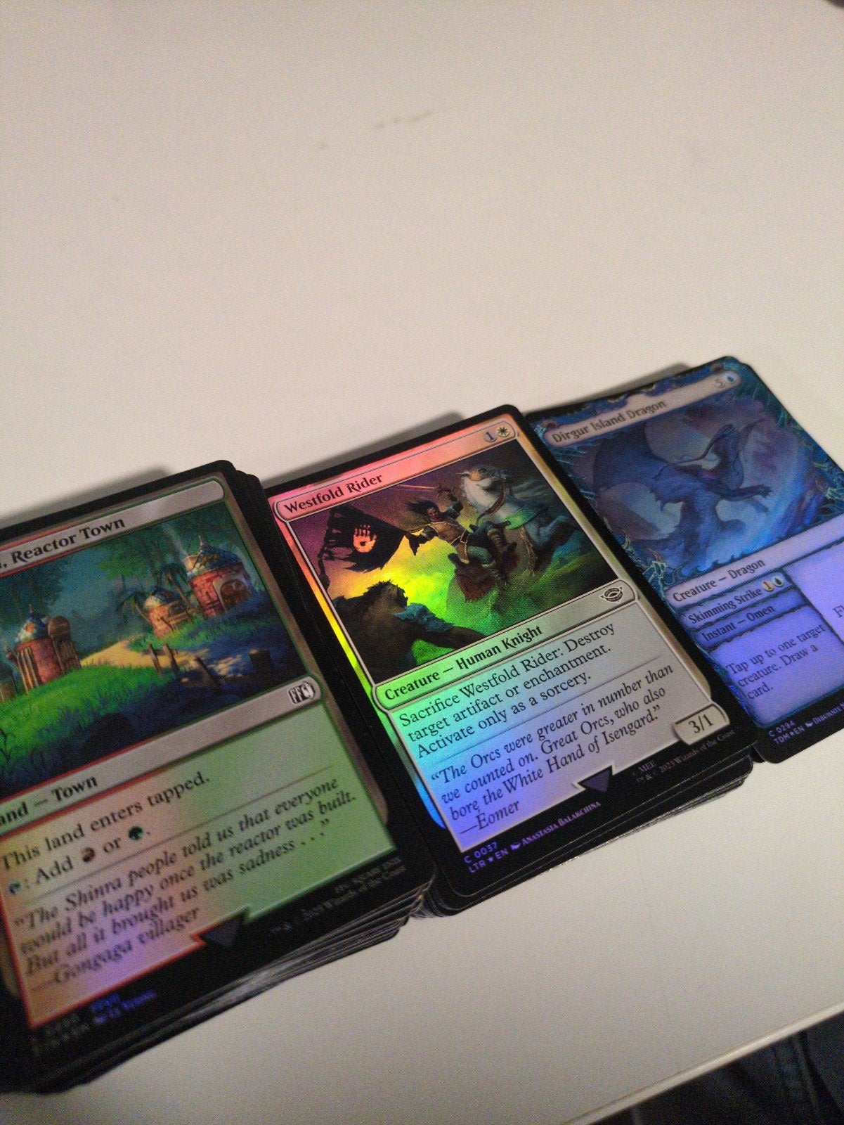 MTG 100 foils, Ophalen of Verzenden, Zo goed als nieuw