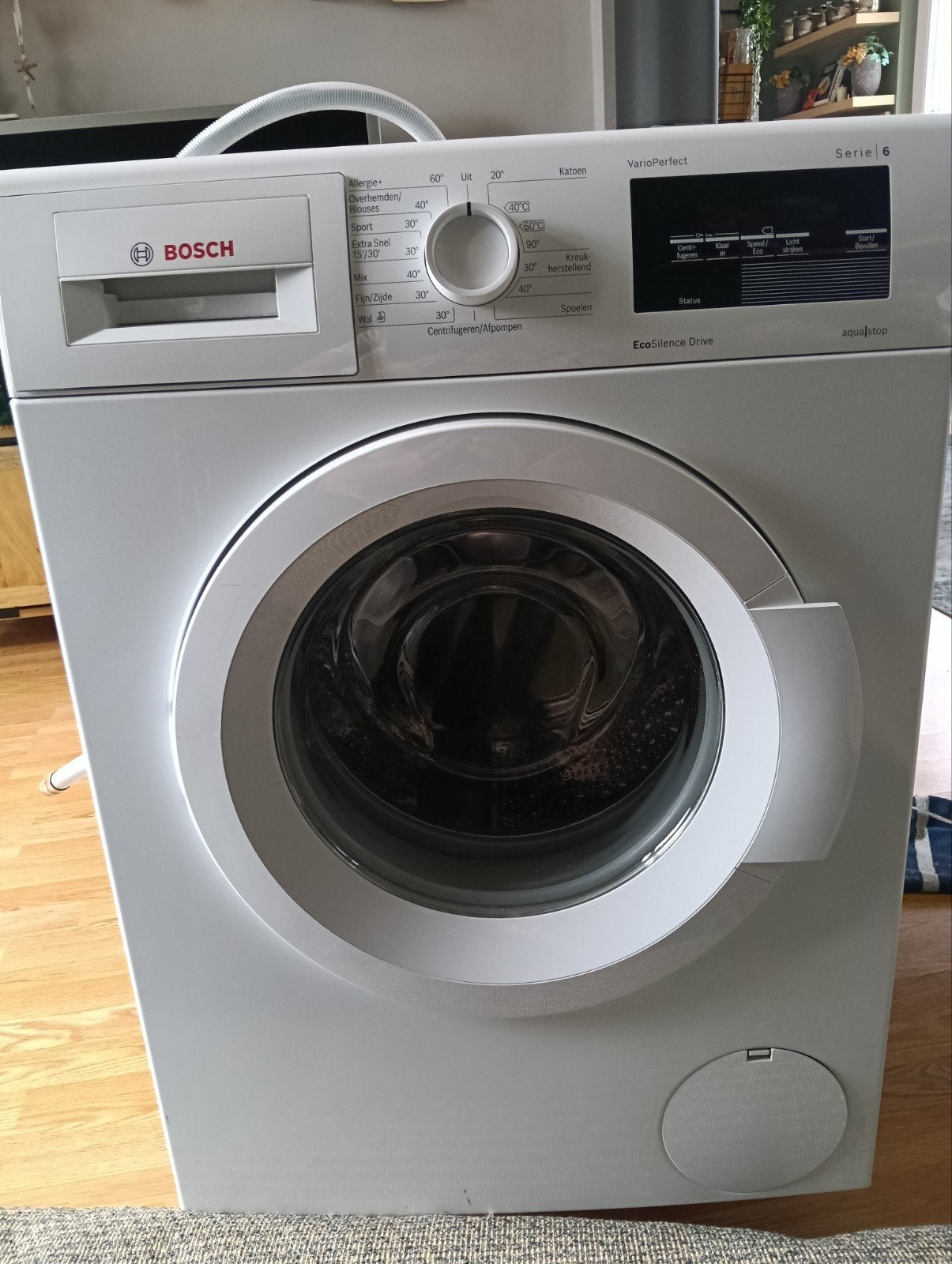 Bosch Serie 6 VarioPerfect Wasmachine - 7kg, A+++, Ophalen of Verzenden, Zo goed als nieuw, 85 tot 90 cm, 1200 tot 1600 toeren