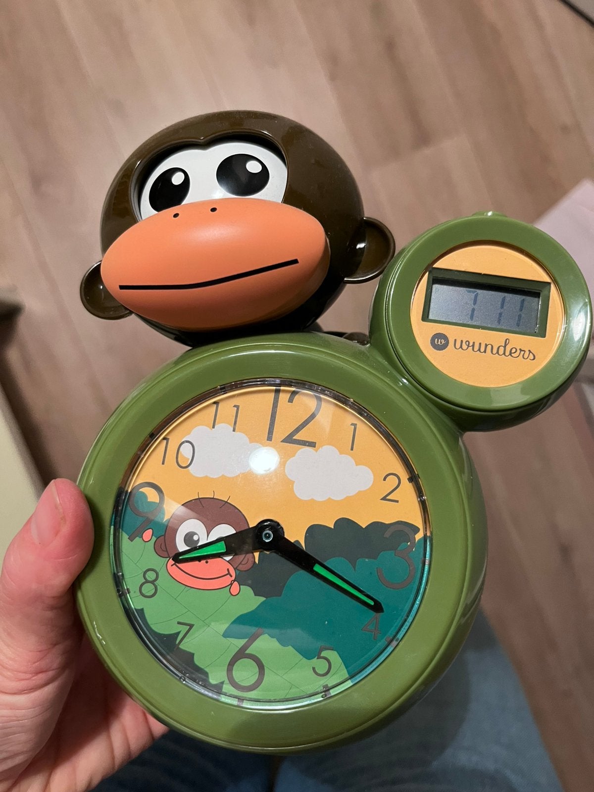 Momo de aap wekker kinder trainer, Ophalen of Verzenden, Zo goed als nieuw