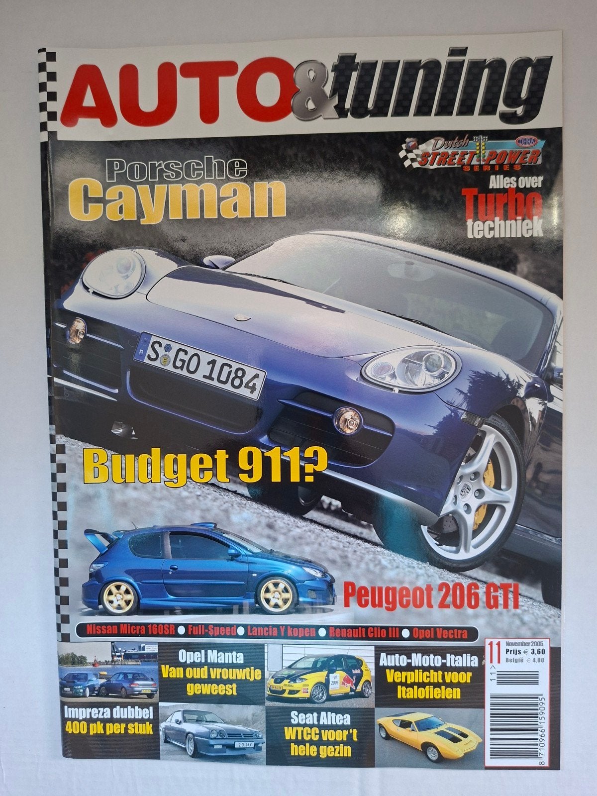 Auto & Tuning Magazine - November 2005 - Porsche Cayman, Ophalen of Verzenden, Zo goed als nieuw