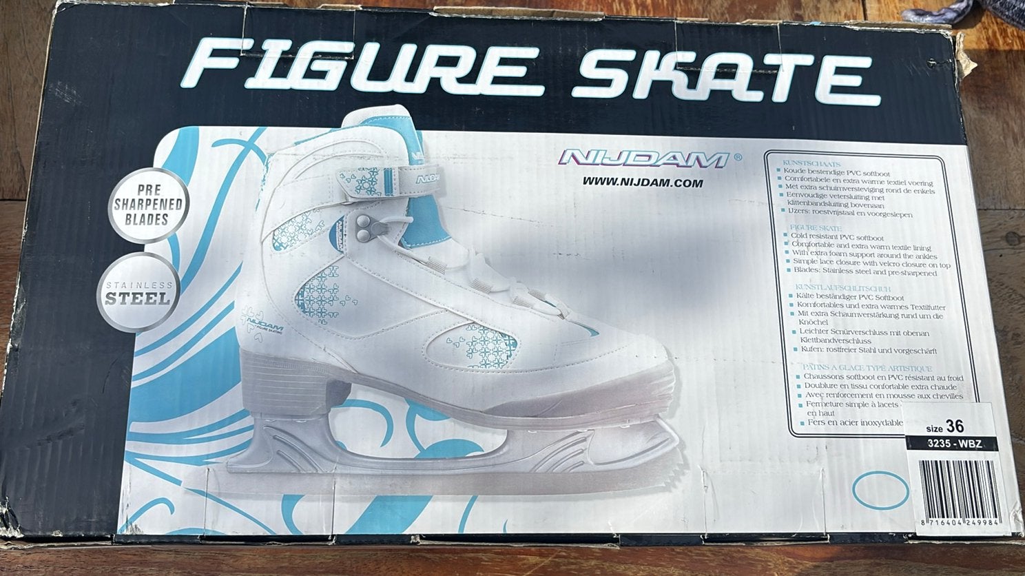 Nijdam schaatsen, Ophalen of Verzenden, Zo goed als nieuw, IJshockeyschaatsen, Nijdam