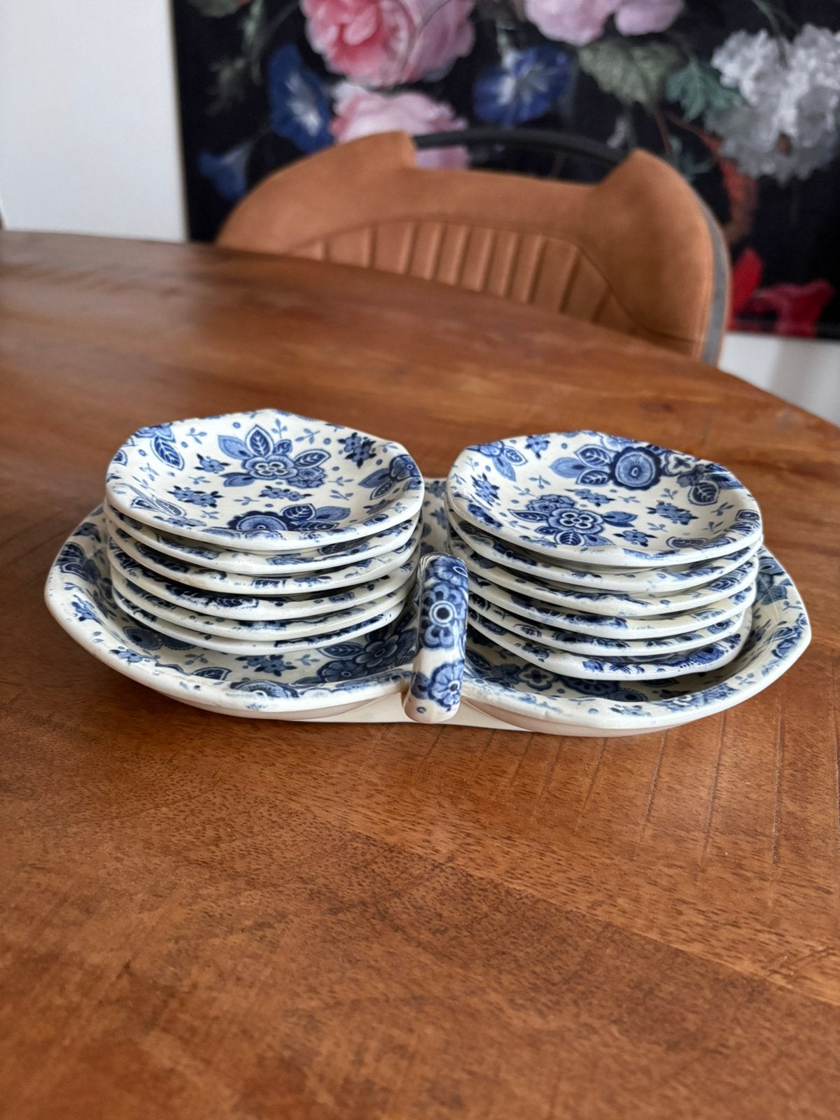 BEATRIX 13-delige Petit Fours set 1938 gaaf!, Ophalen of Verzenden