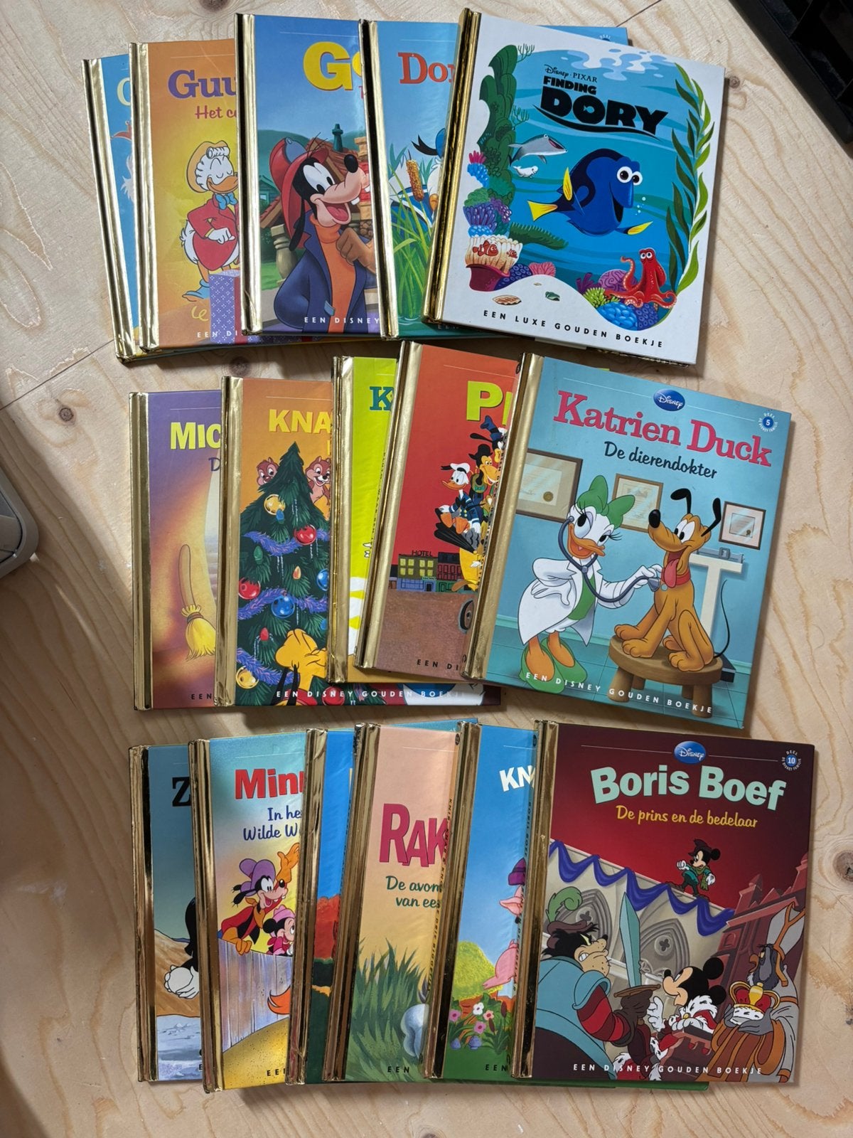 Gouden boekjes Disney, Ophalen of Verzenden, Overige figuren, Gebruikt, Overige typen