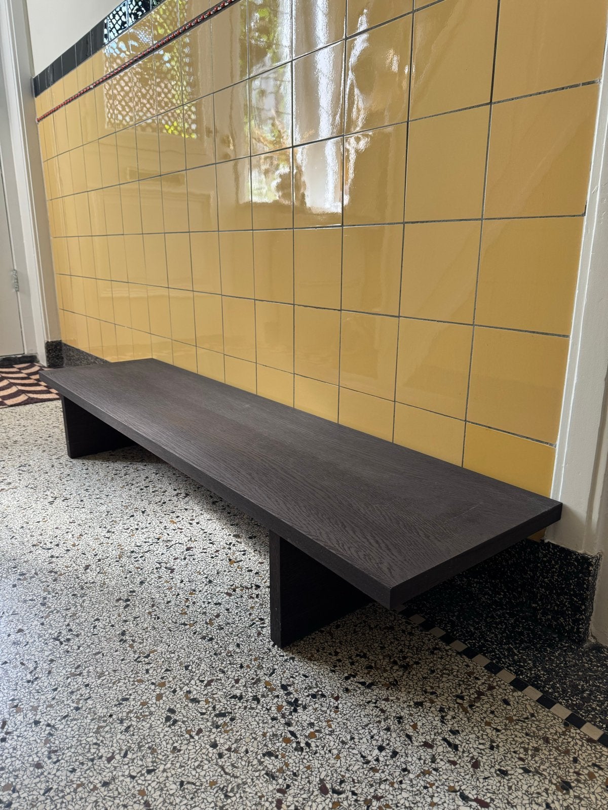 Ferm Living Kona Low Salontafel, Ophalen, Bruin, Zo goed als nieuw, Eén