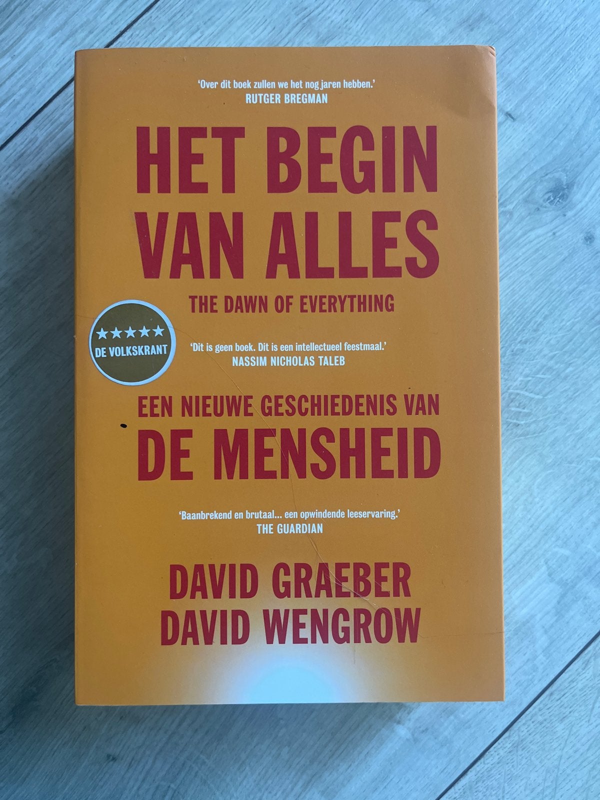 Het Begin Van Alles - David Graeber & David Wengrow, Ophalen of Verzenden, 20e eeuw of later, Zo goed als nieuw