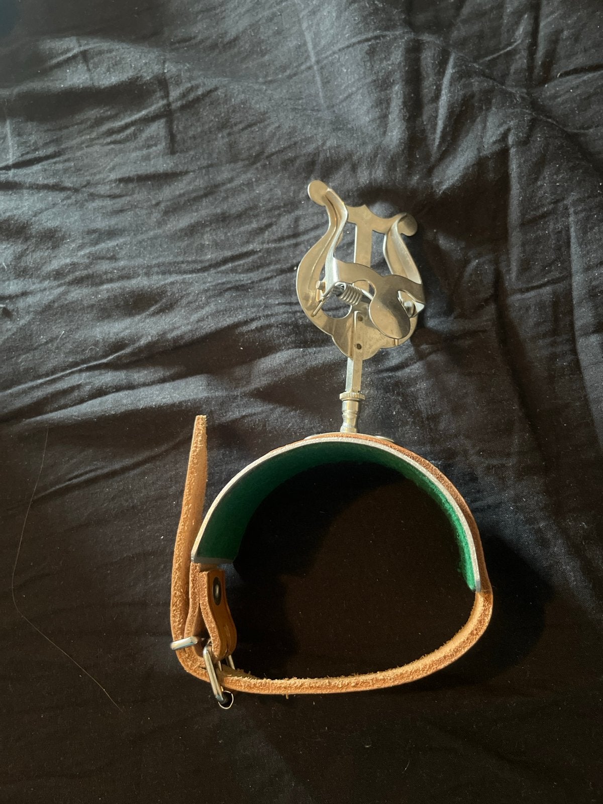 Marsboekhouder / Lyre voor blaasinstrumenten, Muziek en Instrumenten, Blaasinstrumenten | Overige, Ophalen of Verzenden, Gebruikt