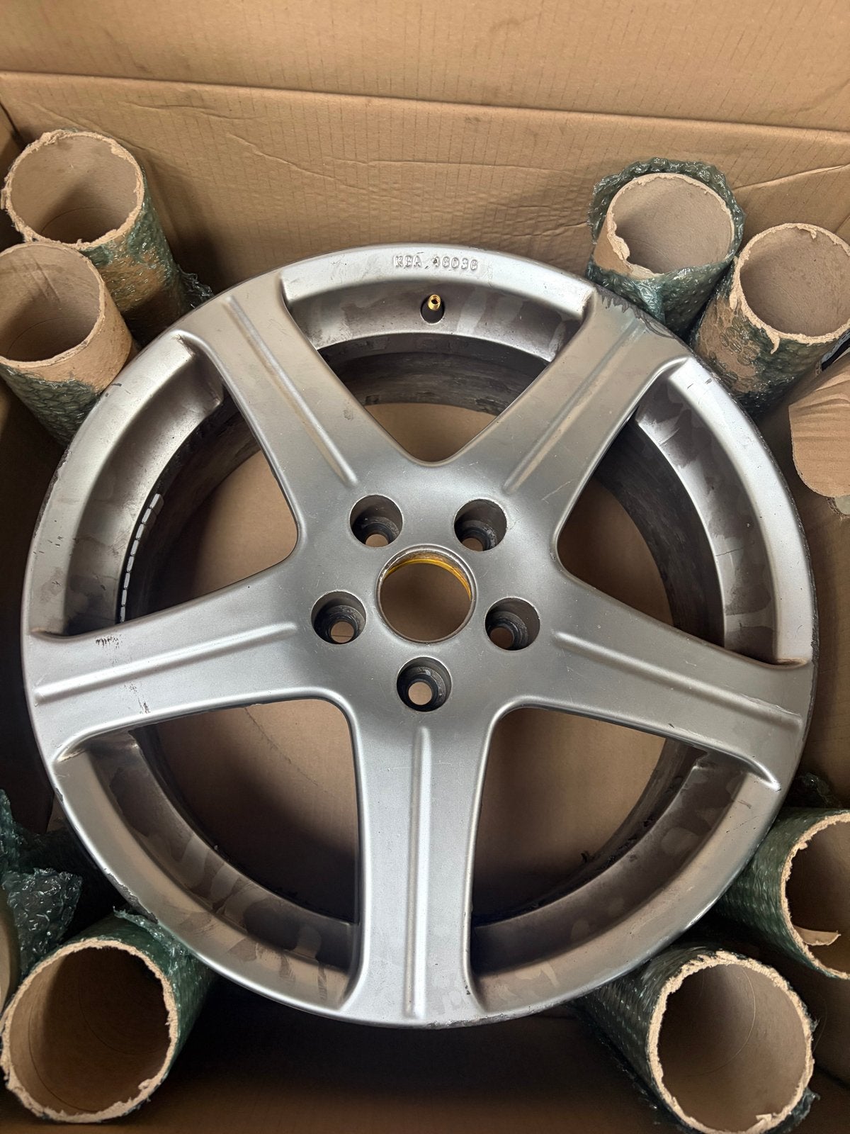 Set van 4 CMS C7 253/20 17 inch velgen 5x110, Auto diversen, Ophalen of Verzenden, Gebruikt