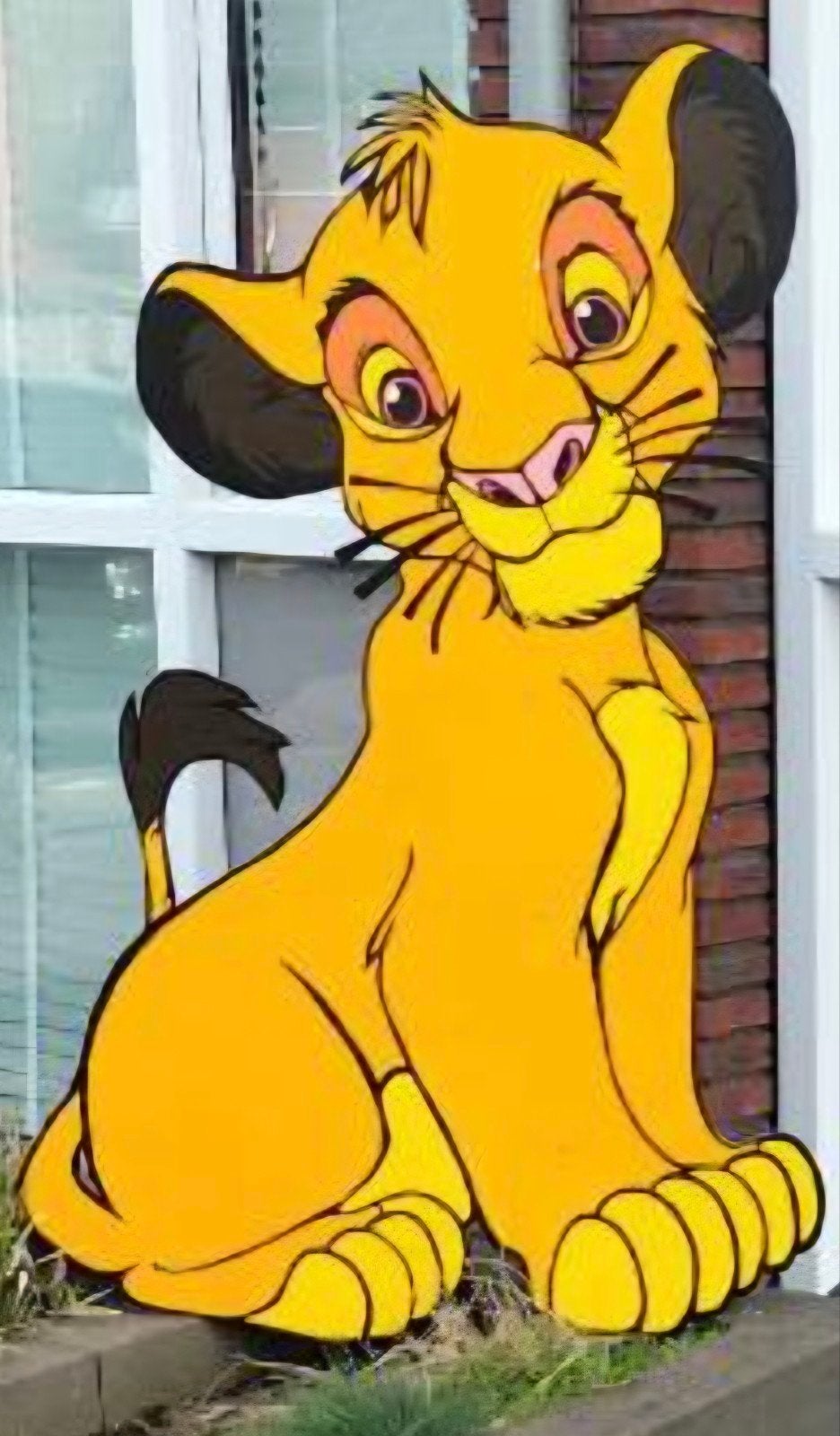 geboortebord Simba 150 lang 70 breed, Ophalen, Gebruikt