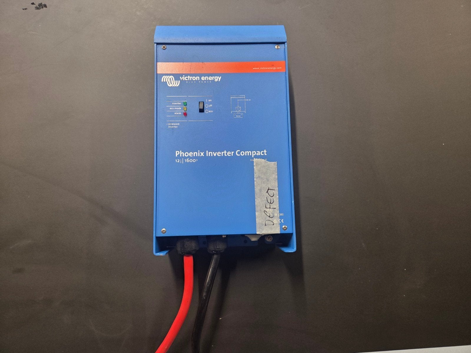 Defect! Victron 1600 watt omvormer inverter 12V, Ophalen
