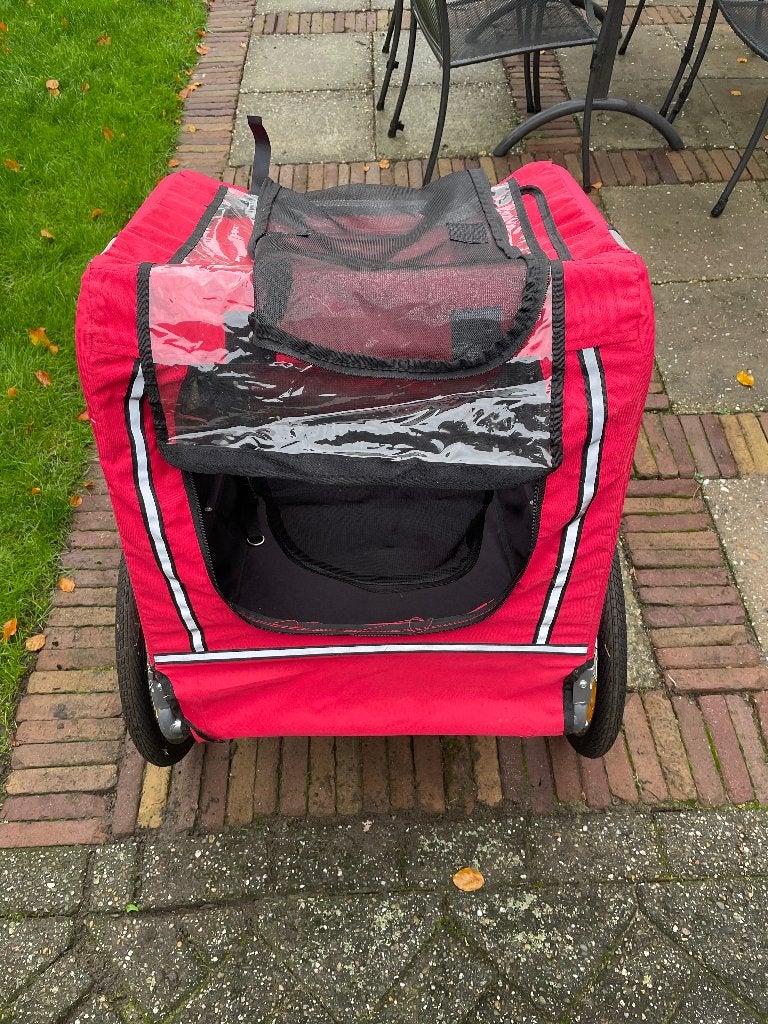 Honden fietskar, Dieren en Toebehoren, Ophalen, Zo goed als nieuw