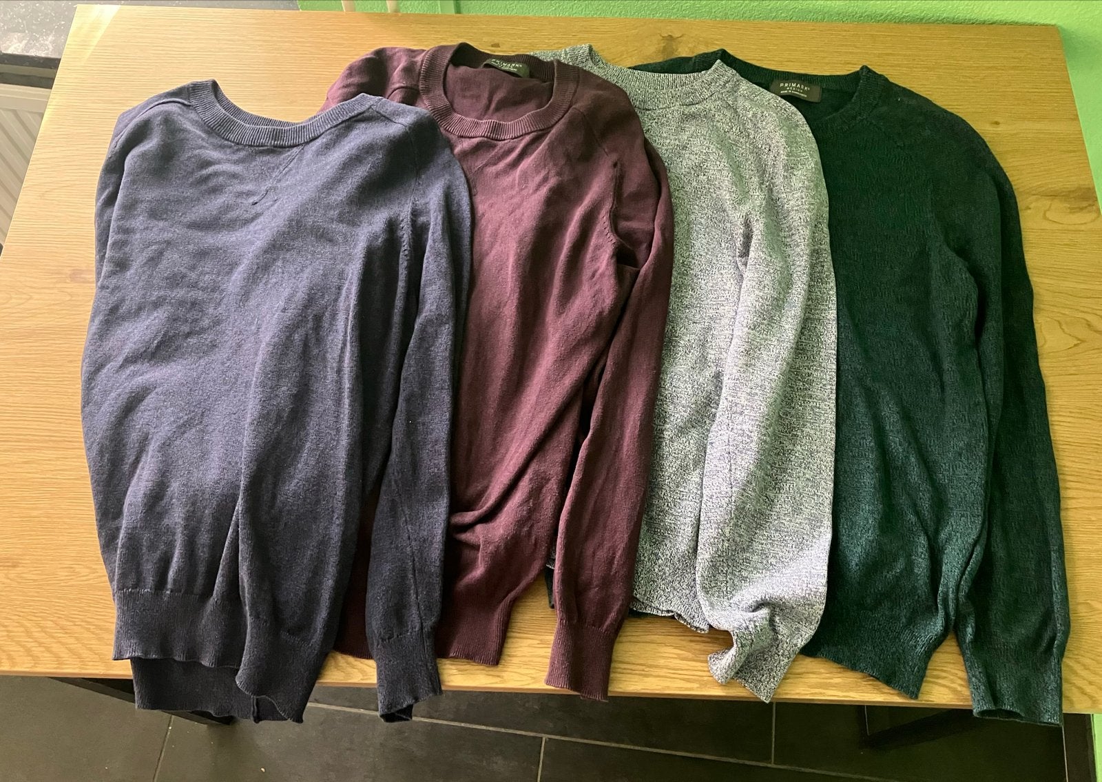 Primark Heren Trui - Maat M - 100% Katoen, Kleding | Heren, Ophalen of Verzenden, Gedragen, Maat 48/50 (M), Meerkleurig