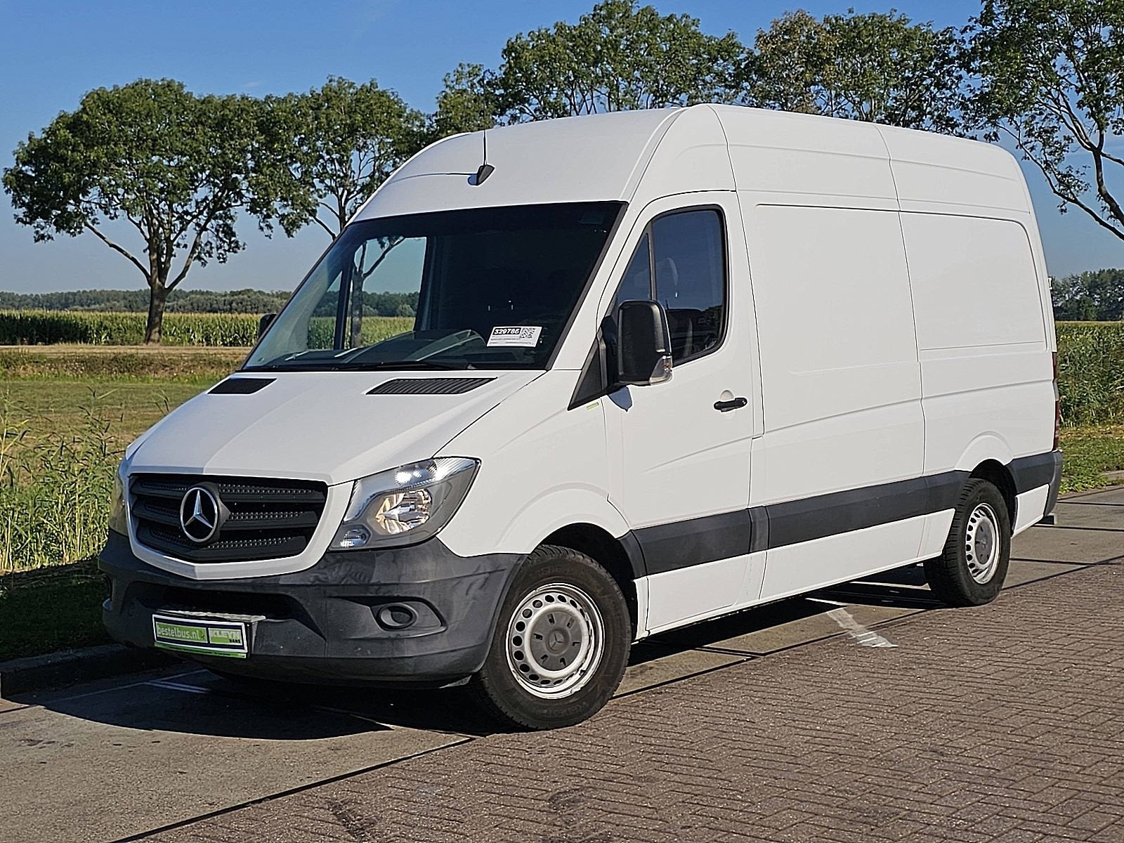MERCEDES-BENZ SPRINTER 313, Auto's, 13 km/l, Euro 5, 129 pk, Wit