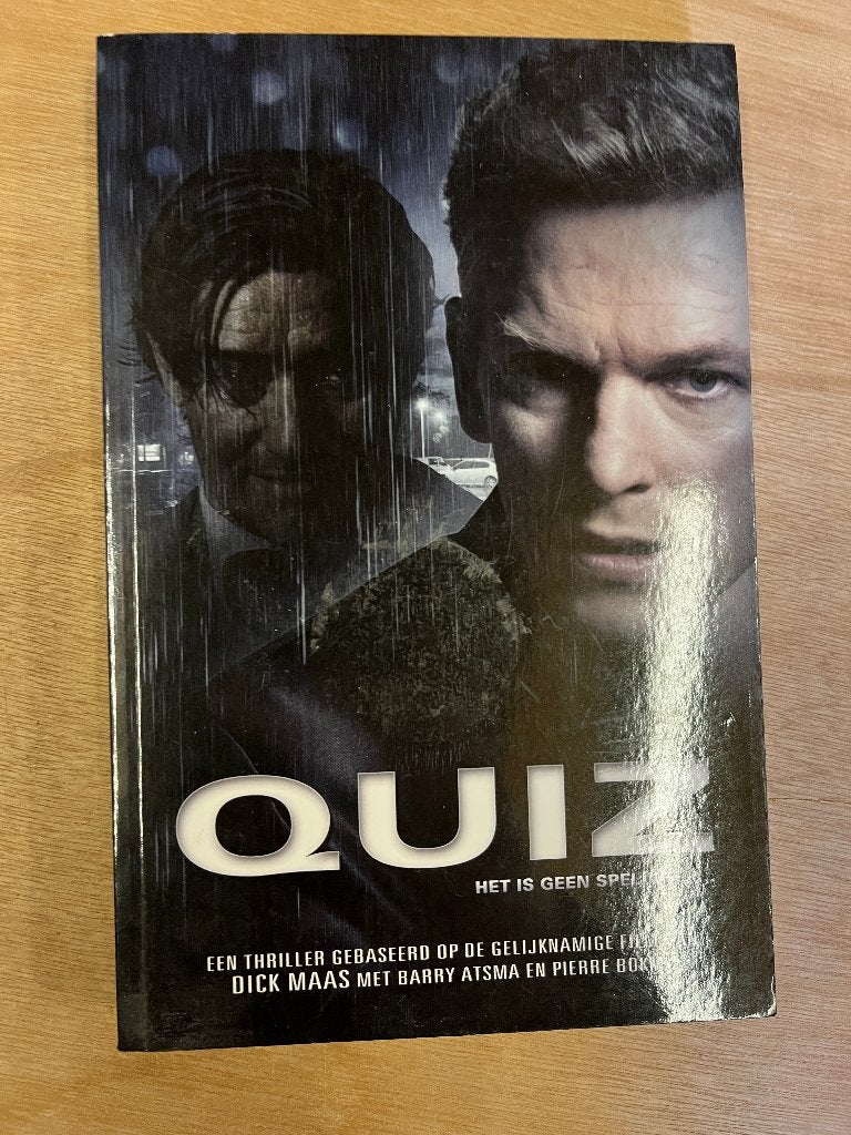 Quiz - Het is geen spel - Dick Maas thriller, Gelezen, Ophalen of Verzenden, Nederland, Dick Maas