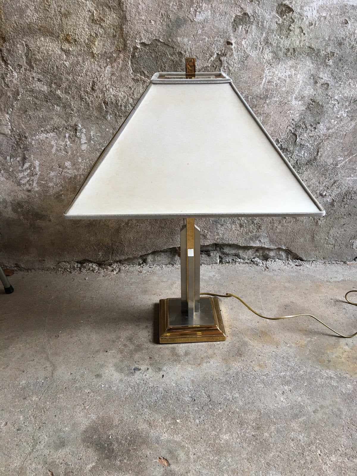 Skyscraper lamp van messing design Wllly Rizzo, Verzamelen, Ophalen of Verzenden, Huis en Inrichting