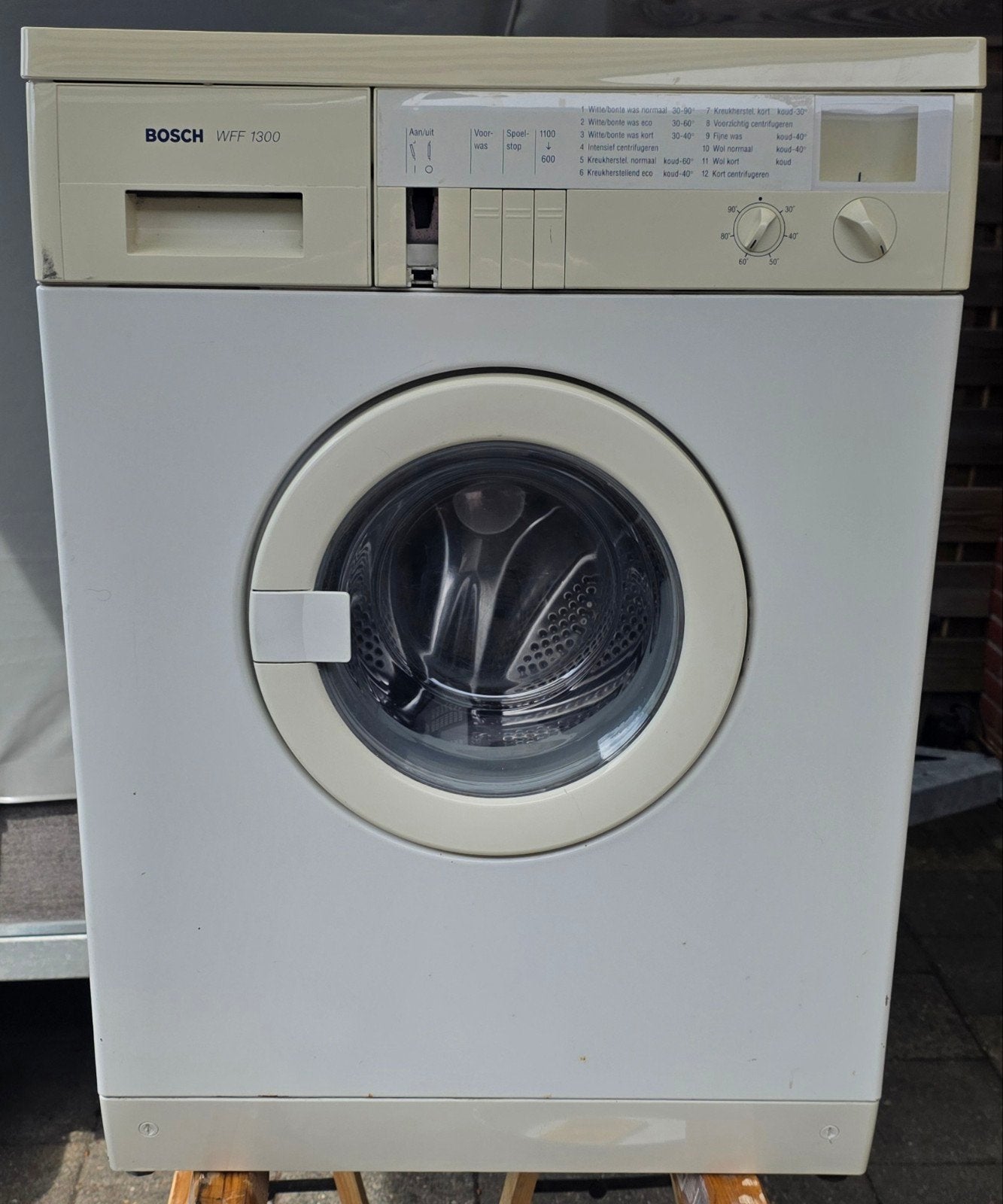 Bosch Wasmachine, Ophalen, 1200 tot 1600 toeren, Gebruikt, 4 tot 6 kg