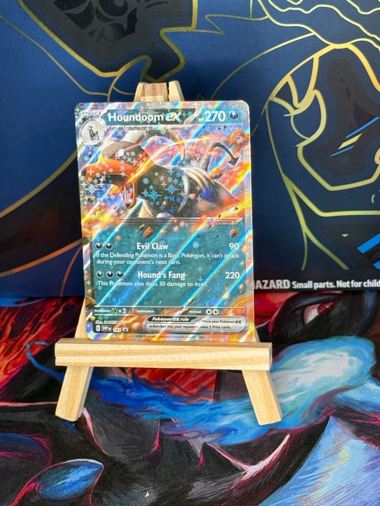 Houndoom ex 270 HP Pokémon kaart, Ophalen of Verzenden, Zo goed als nieuw, Losse kaart