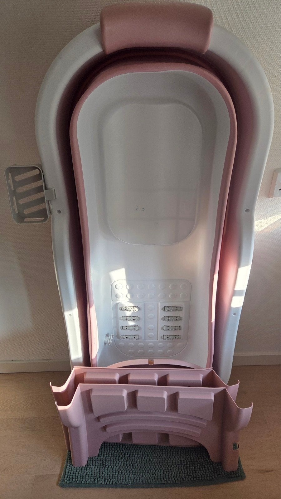 Inklapbaar bad van Hellobath, Ophalen, Gebruikt, Met bad