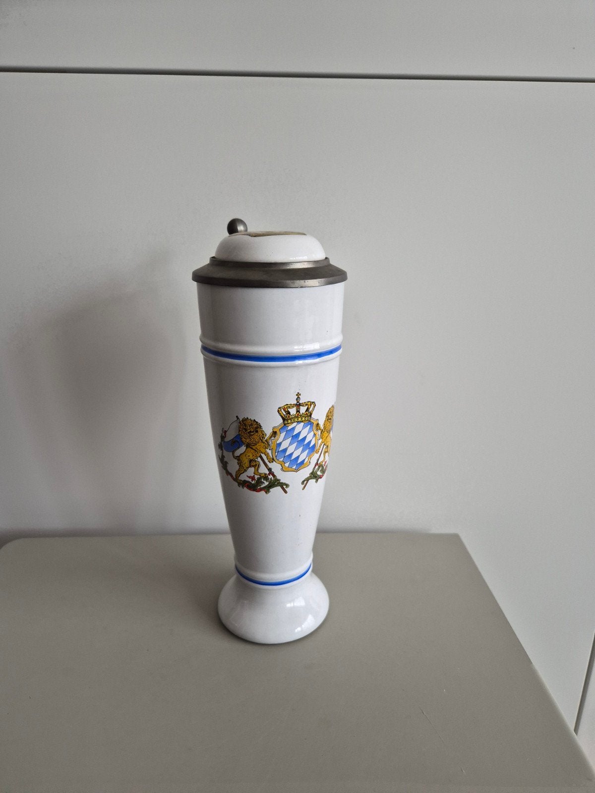 Vintage Duitse Bierpul – Gerz West-Germany – Beiers Wapen, Ophalen of Verzenden