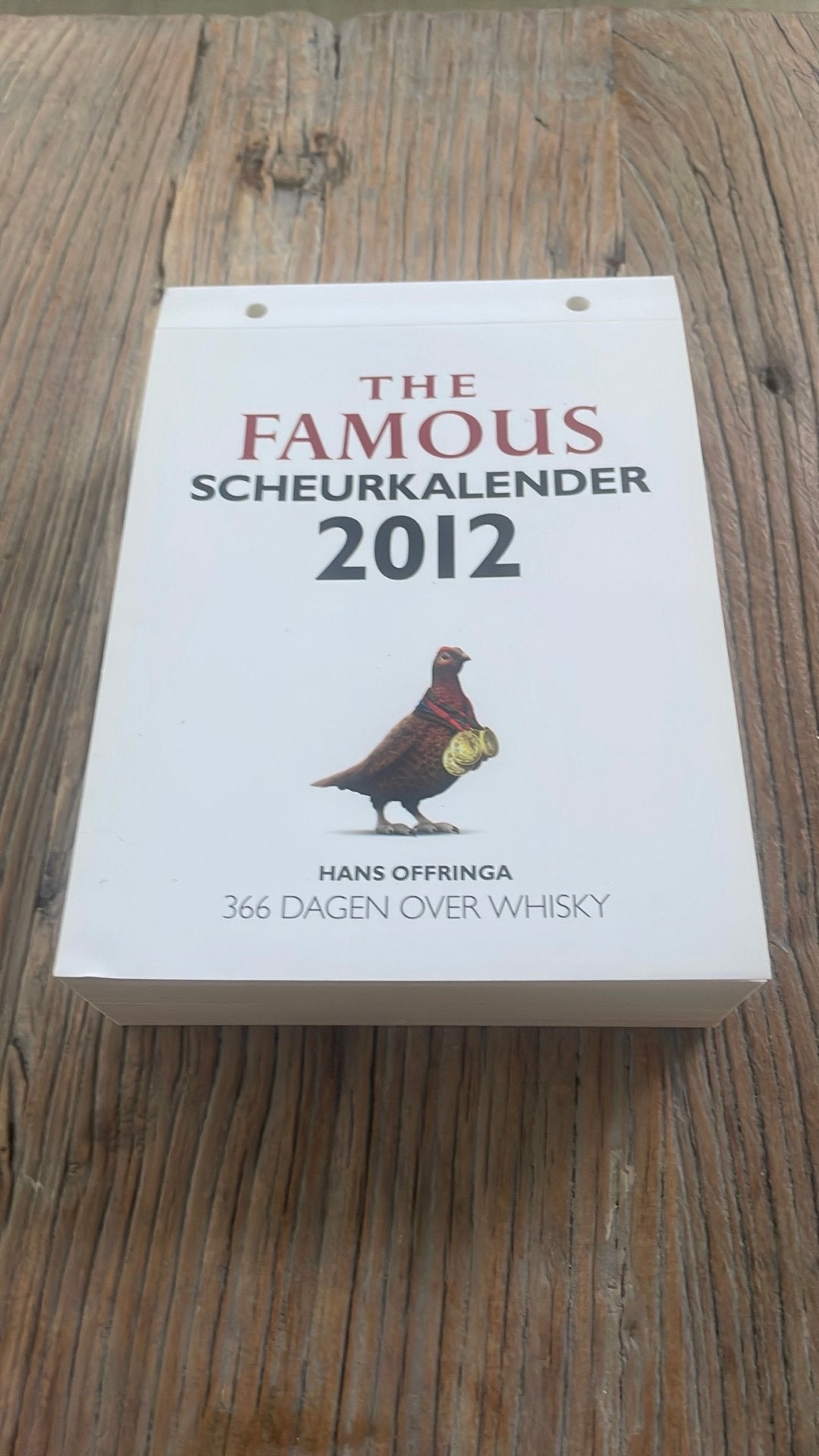The Famous scheurkalender, Ophalen, Zo goed als nieuw