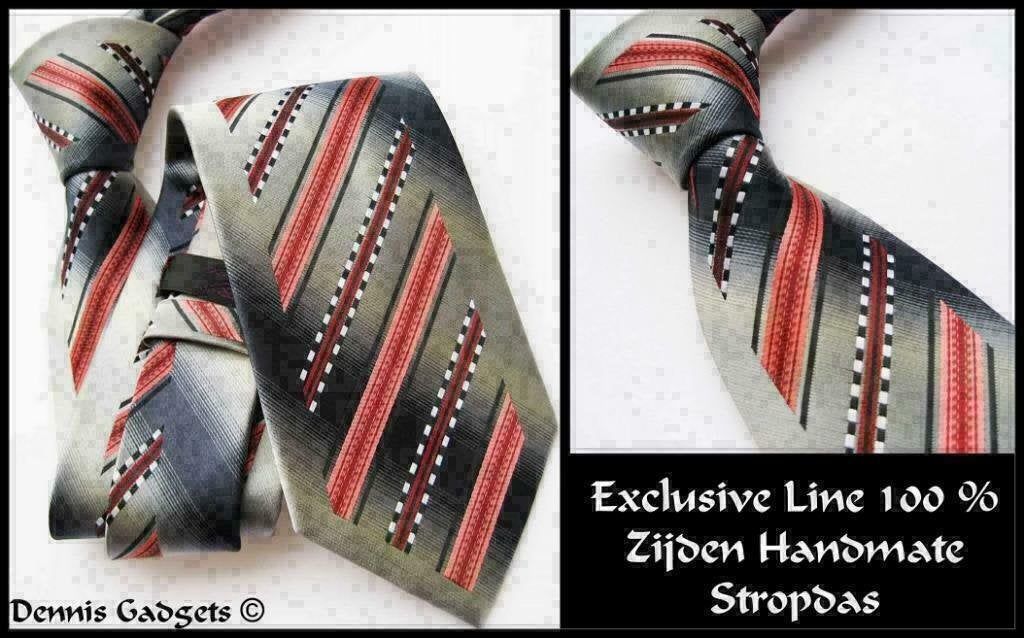 Dennis Gadgets:Exclusive line: handmade 100% zijden stropdas, Ophalen of Verzenden, Nieuw, Overige kleuren, Met patroon