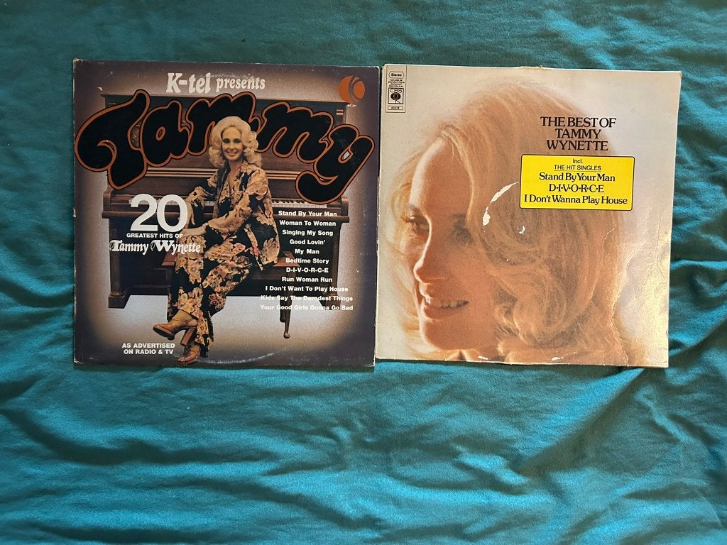 2 LP's Tammy Wynette (ook per stuk te koop), Cd's en Dvd's, Ophalen of Verzenden, Gebruikt, 12 inch, LP