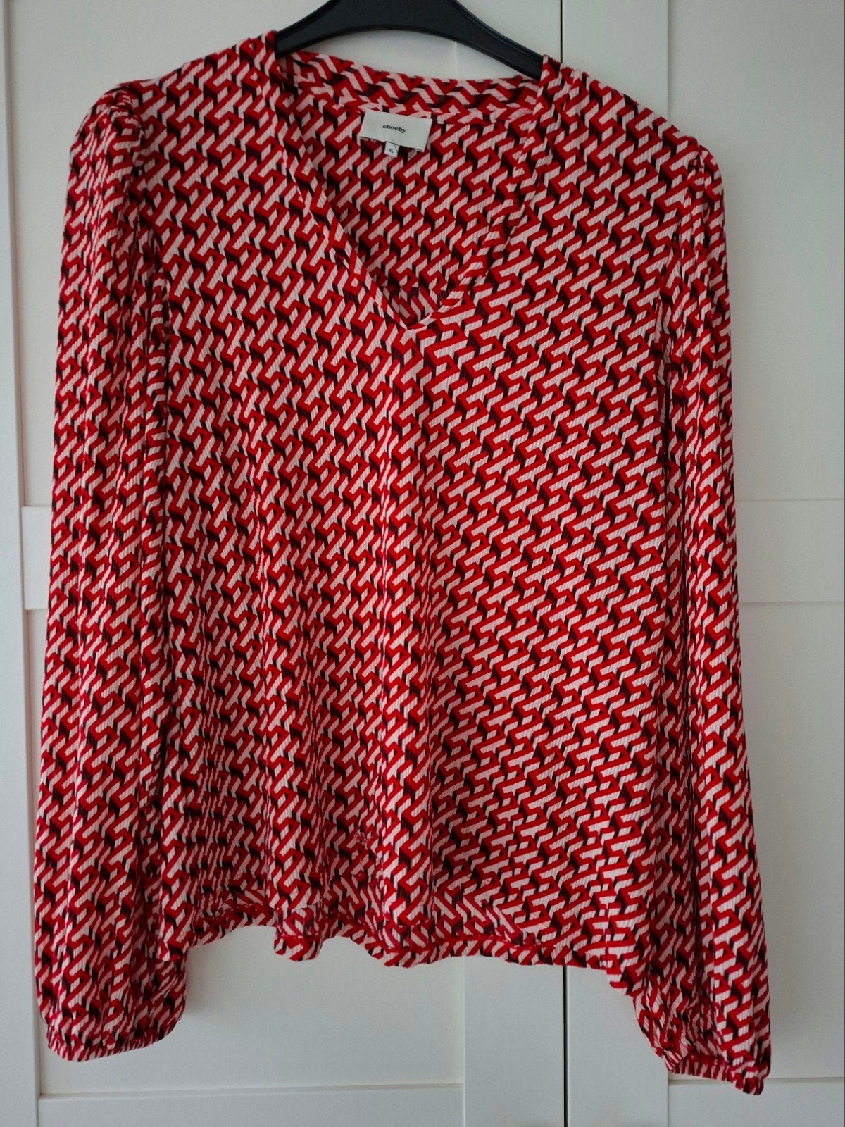 Rood Shoeby blouse maat XL, Kleding | Dames, Maat 46/48 (XL) of groter, Ophalen of Verzenden, Zo goed als nieuw, Shoeby