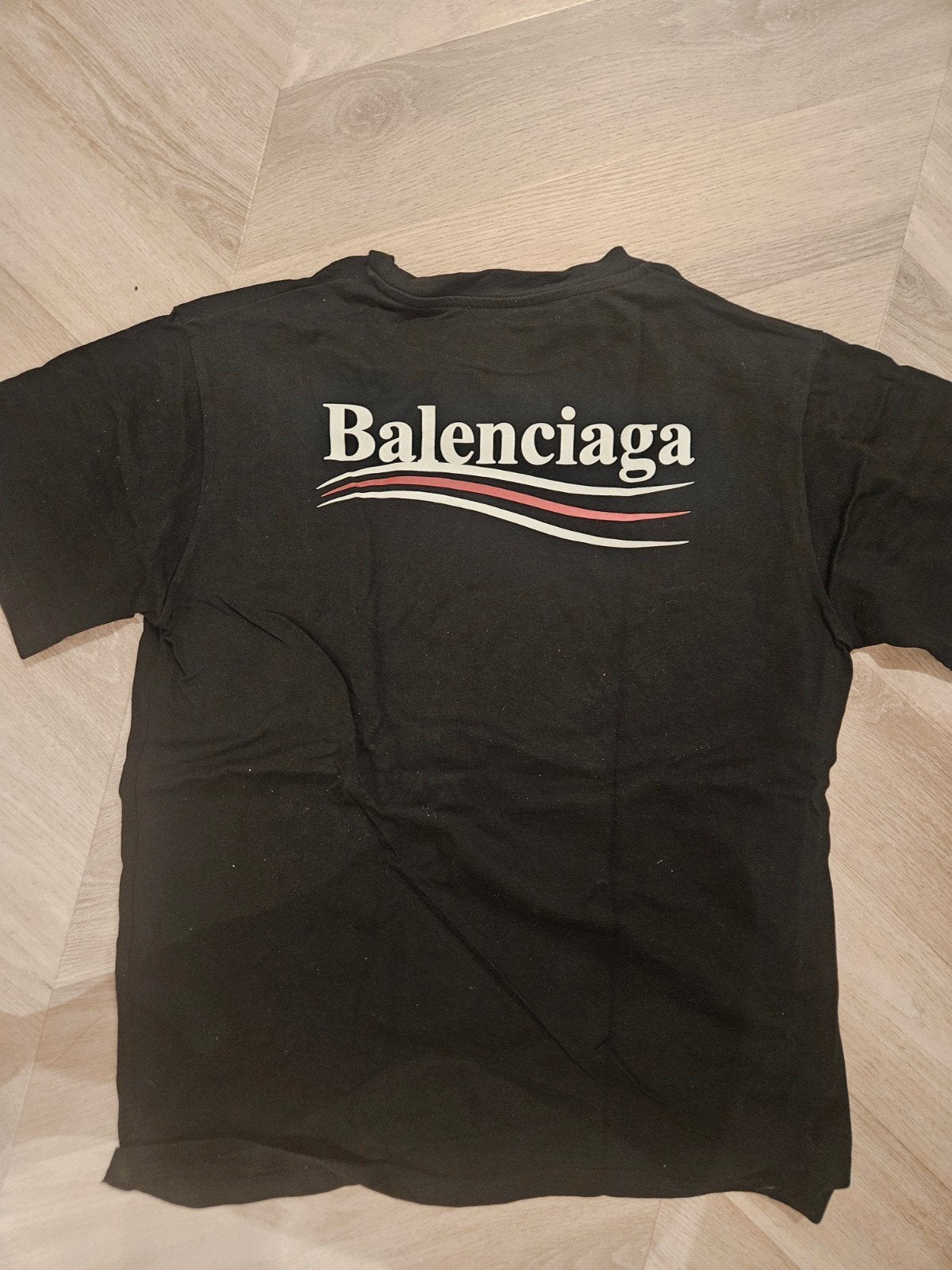 Balanciaga shirtje maat M, Ophalen of Verzenden, Zo goed als nieuw, Zwart