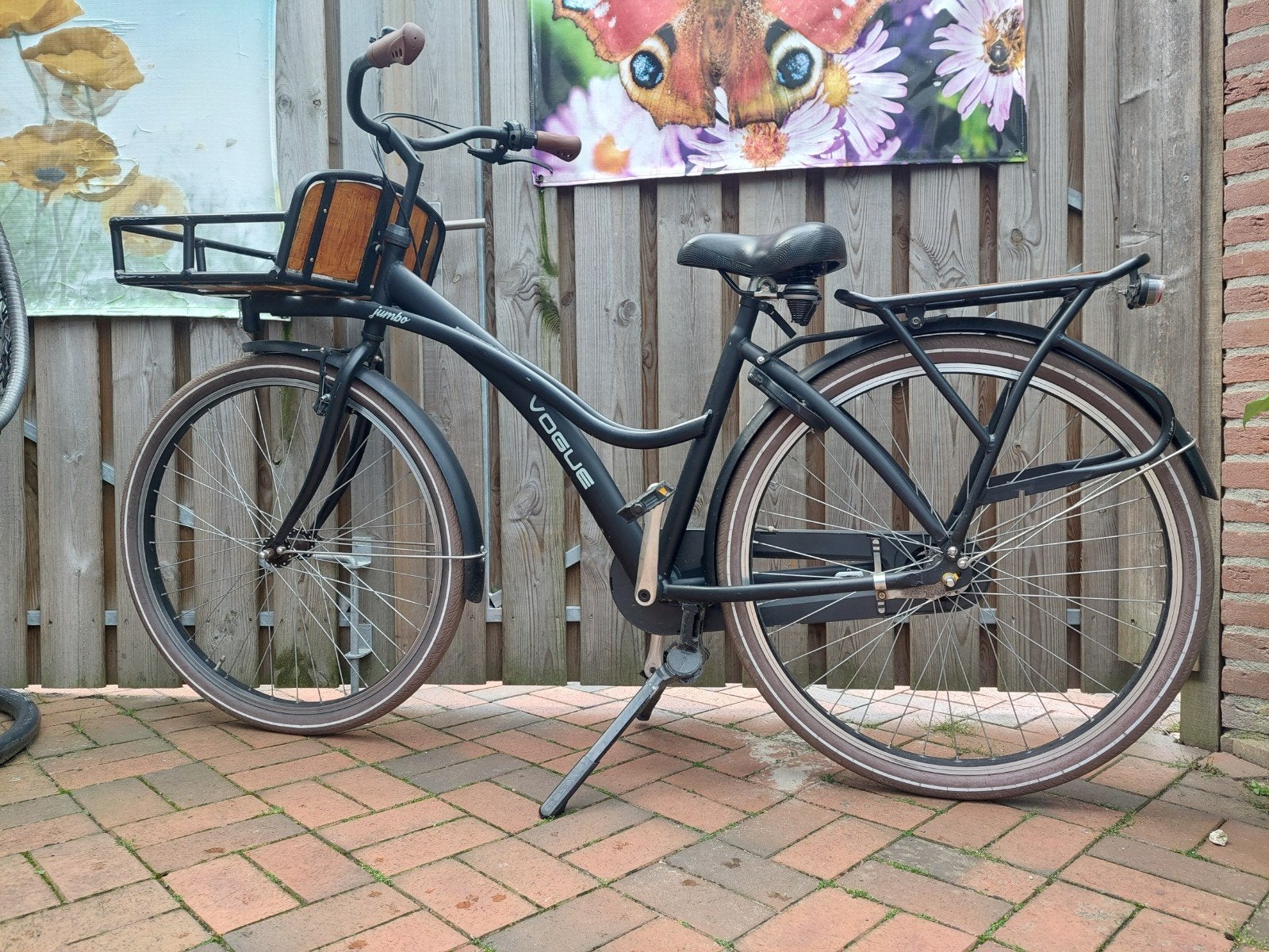 Meiden fiets, Ophalen