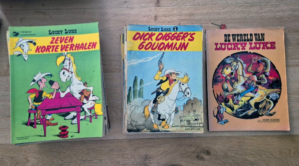 Lucky Luke stripboeken collectie - 30+ albums, Boeken, Stripboeken, Gelezen, Ophalen of Verzenden, Morris, Meerdere stripboeken