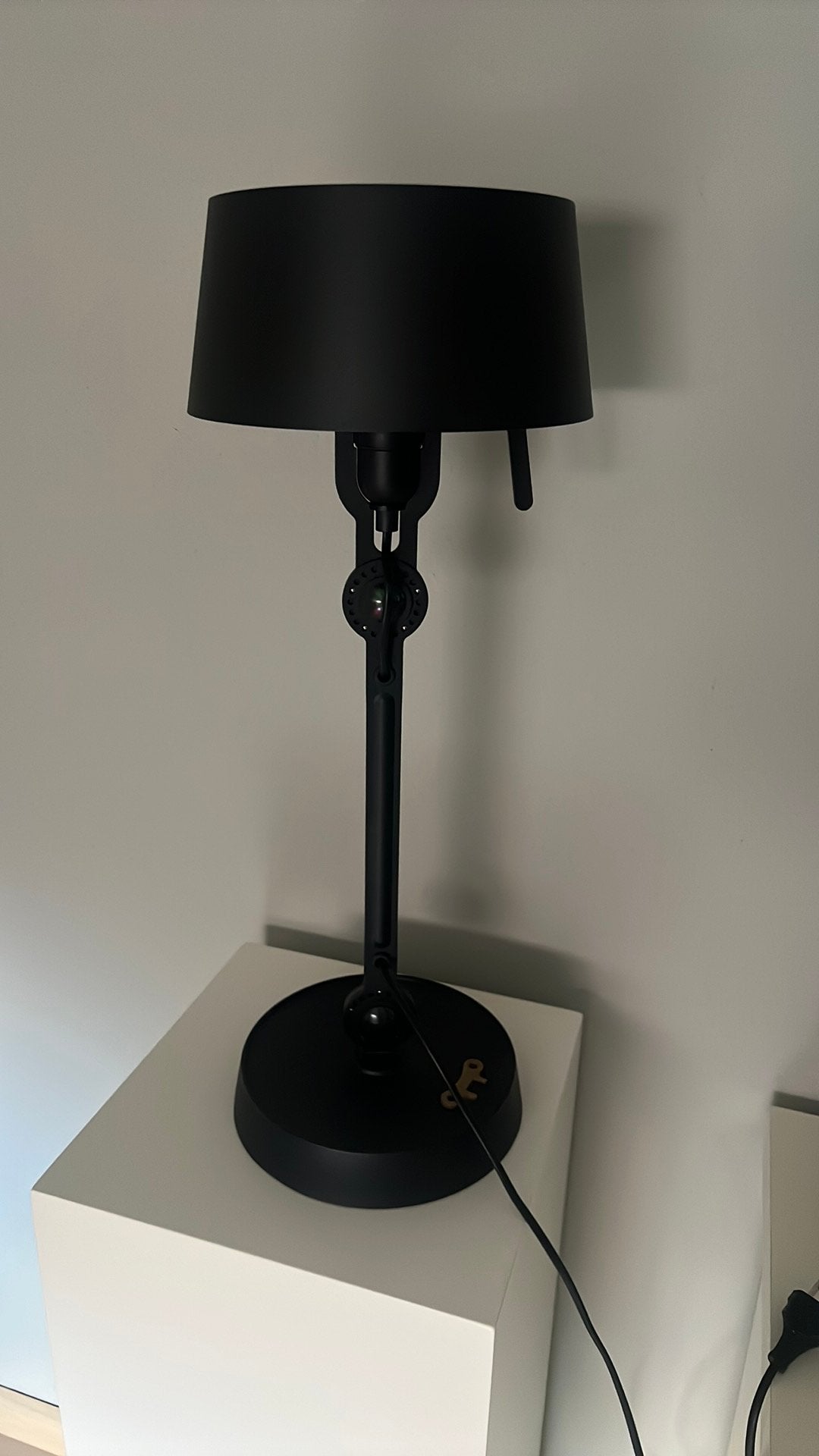 Tonone bolt small tafellamp zwart, design, Ophalen of Verzenden, Zo goed als nieuw, Minder dan 50 cm