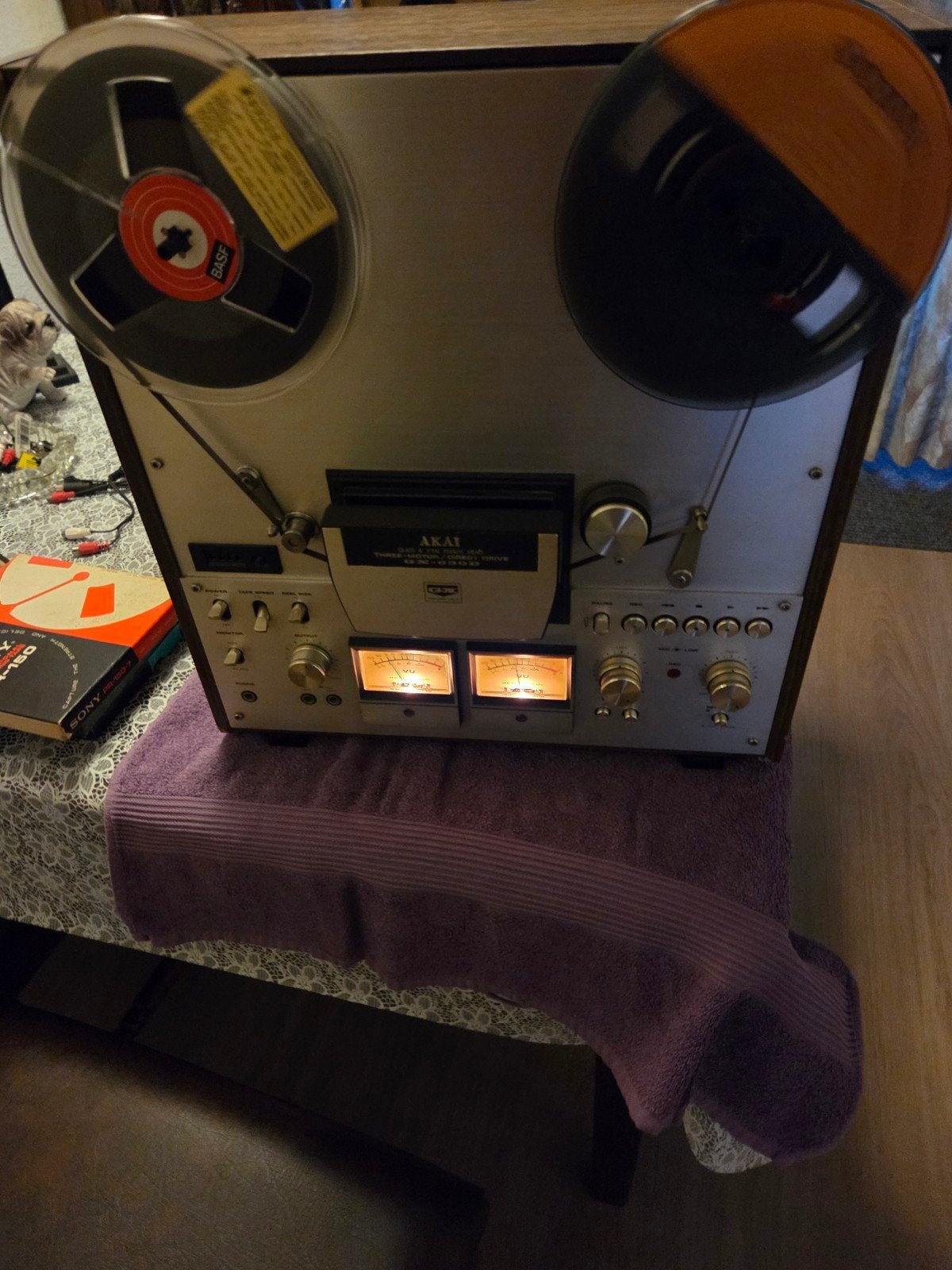Akai GX-630D Bandrecorder - Werkt !, Ophalen, Bandrecorder