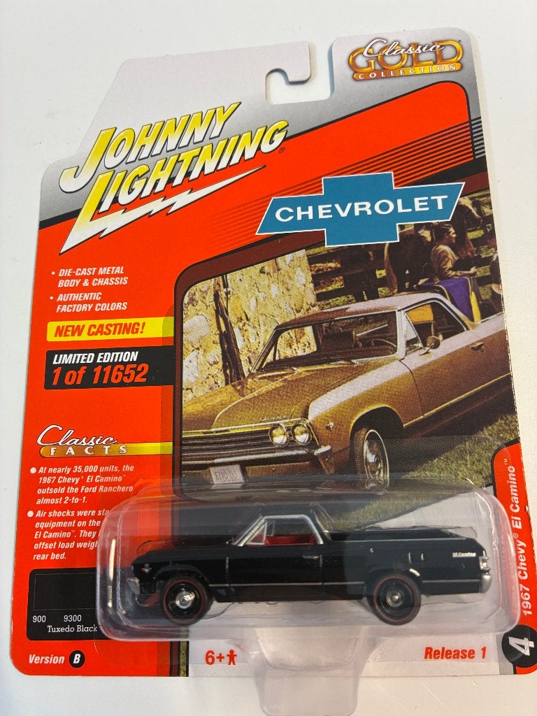 88231: Chevrolet El Camino - 1967 - Johnny Lightning 1:64, Auto, Nieuw, Ophalen of Verzenden, Bachsatztstr. 54 D 72131 Ofterdingen, Germany