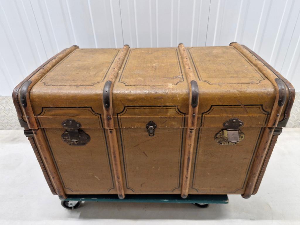 Vintage koffer kist, Antiek en Kunst, Ophalen
