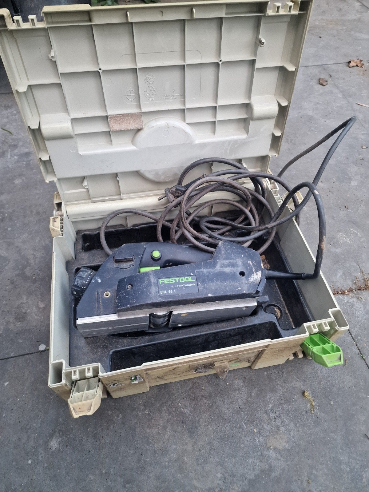 festool 1 hands schaafmachine, Ophalen, Gebruikt, 1200 watt of meer, Overige typen