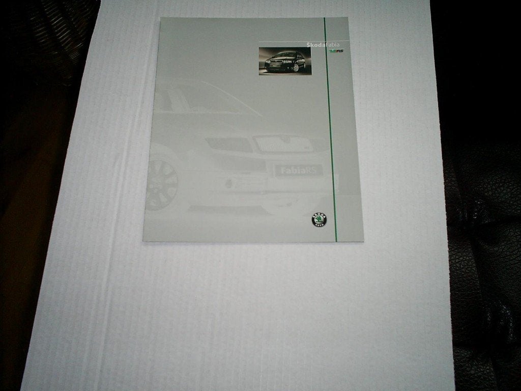 Skoda Fabia RS [ 1 / 2007 8 pag. Duits ], Ophalen of Verzenden, Zo goed als nieuw, Overige merken