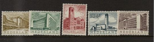 Sch no 655-59 postfris, Ophalen of Verzenden, Postfris
