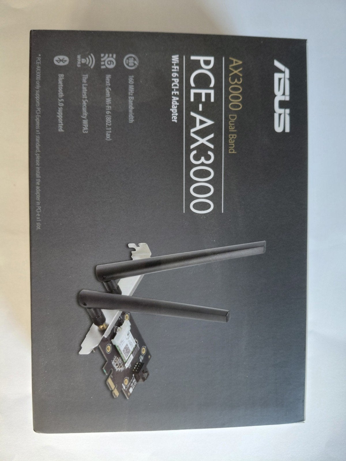 ASUS PCE-AX3000 WiFi 6 & Bluetooth 5.0 PCIe Adapter, Ophalen, Zo goed als nieuw