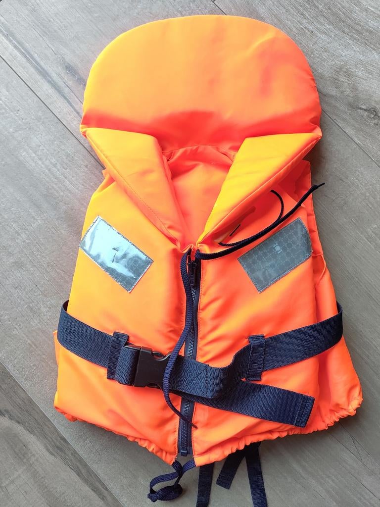 Zwemvest kind 30-40 kg 75-95 cm 50 N, Watersport en Boten, Watersportkleding, Zo goed als nieuw, Reddingsvest of Zwemvest, Kind